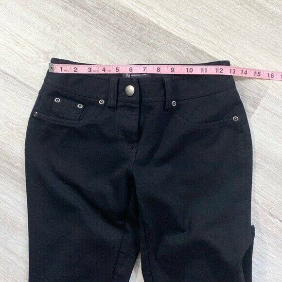 Black INC Internantional Concepts Jeggings Size 2 Stretchy Leggings Pants - Picture 3 of 12